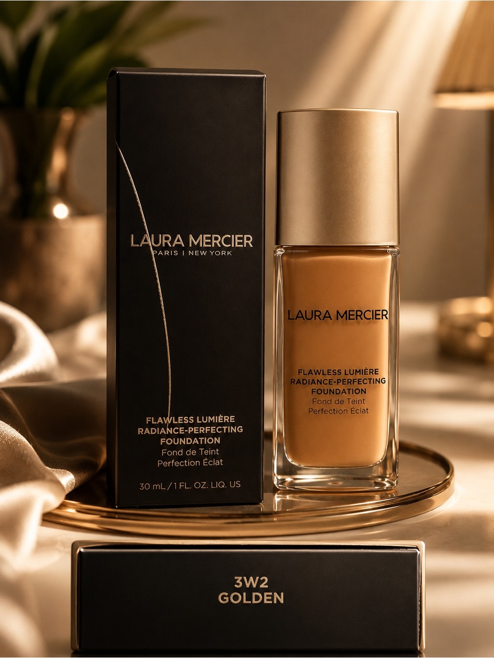 laura mercier Flawless Lumière Radiance-Perfecting Foundation — Golden (3W2)